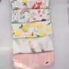 Baby Muslin Swaddle Blankets 70%bamboo + 30%cotton Baby Blanket Newborn Bath Towel Muslin Diaper 1