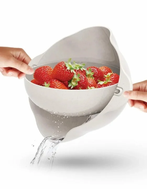 

SAMPURCHASE HOME Multi-Purpose 360 Degree Dönebilir Kitchen Strainer