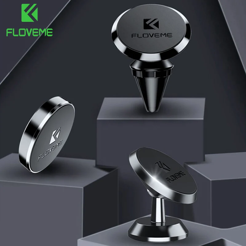 FLOVEME 4 Types Magnetic Car Phone Holder Magnet Stand For in Mount Xiaomi Redmi Note7 iPhone X | Мобильные телефоны и