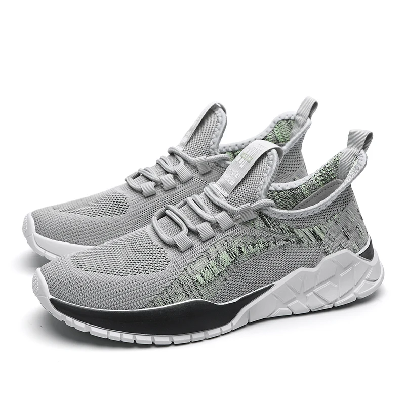 

Spring and autumn men's shoes fall 2020 new breathable lightweight cushioning running shoes increase air cushion shoes