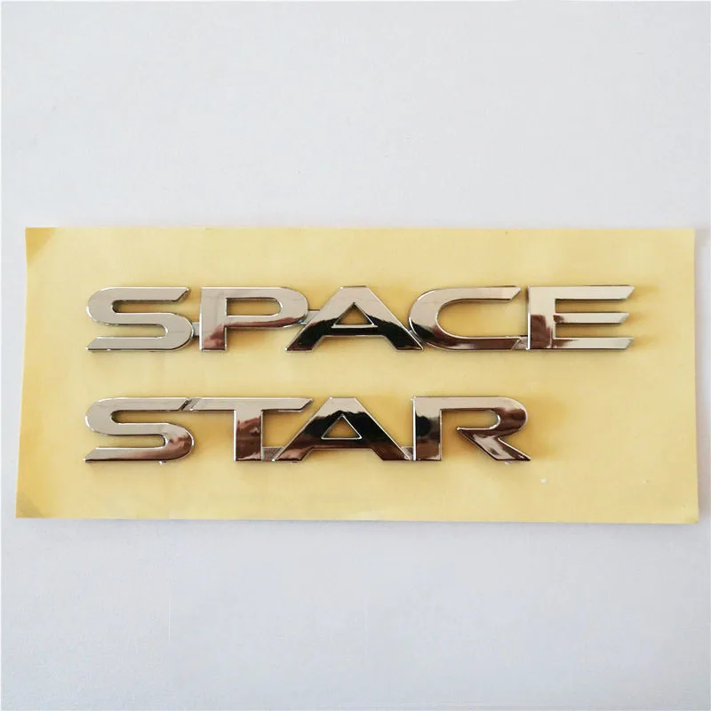 Space star chrome badge 01