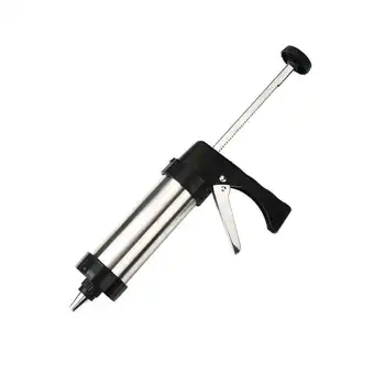 

Cookie Decorating Machine Stainless Steel Cookie Press With 13 Discs And 7 Icing Tips Baking Cookie Biscuit Moulds Tools