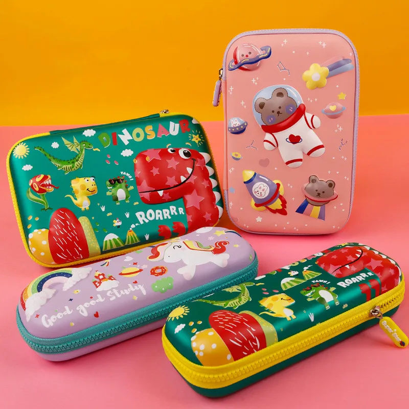 3D Стерео Милый Карандаш Чехол школьные канцелярские принадлежности коробка EVA