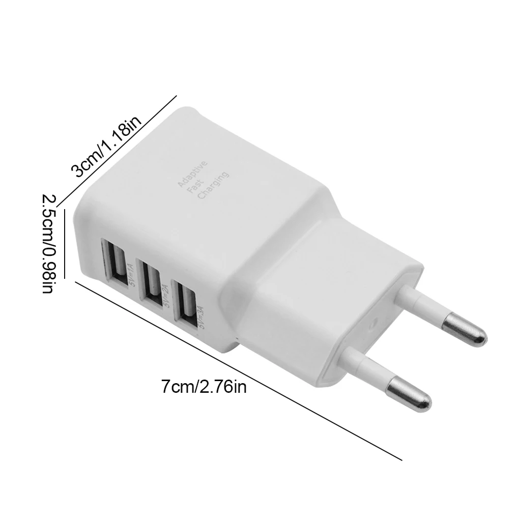 Phone Charger Adapter 5V 2A Universal Quick For Samsung EU/US Plug
