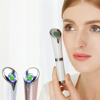

USB Rechargeable Warm Jade Eye Massager Jade Permeating Ion Eye Cream Absorption Massager Dark Circle Remover Beauty Health Care