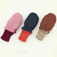 Новинка года; милые хлопковые плотные теплые зимние перчатки для маленьких мальчиков и девочек; От 2 до 10 лет для малышей