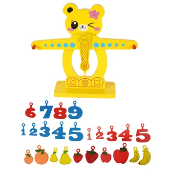 

Math Match Game Board Toys Digital Balance Scale Toy Kids Educational Toy Addition Subtraction Math Toys Dropshipping
