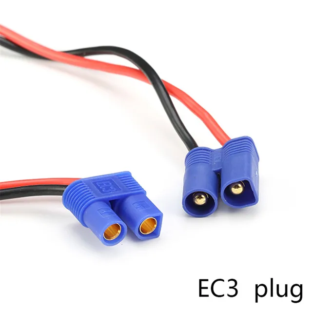 RC Heavy Duty Battery Harness Switch W/ T/XT60/EC3 Plug Built In Charging Socket RC Toys Upgrade Parts RC accessories 5