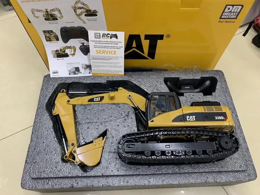 Радиоуправляемый гидравлический экскаватор Cat 330D L масштаб 1:20 металлические