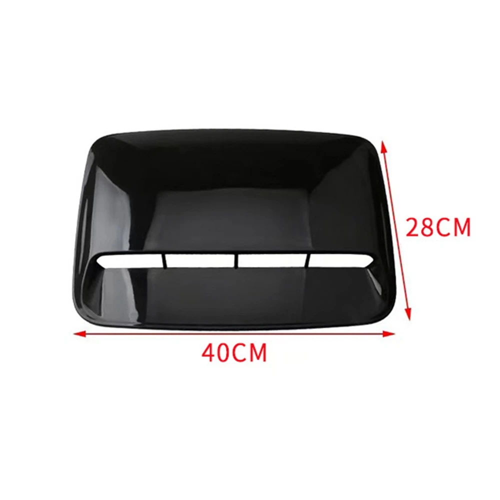 Decoración Exterior de coche, pegatinas de capó de entrada de aire lateral  Universal, cubierta de ventilación de simulación, estilo de coche, color  negro, 1 par - AliExpress