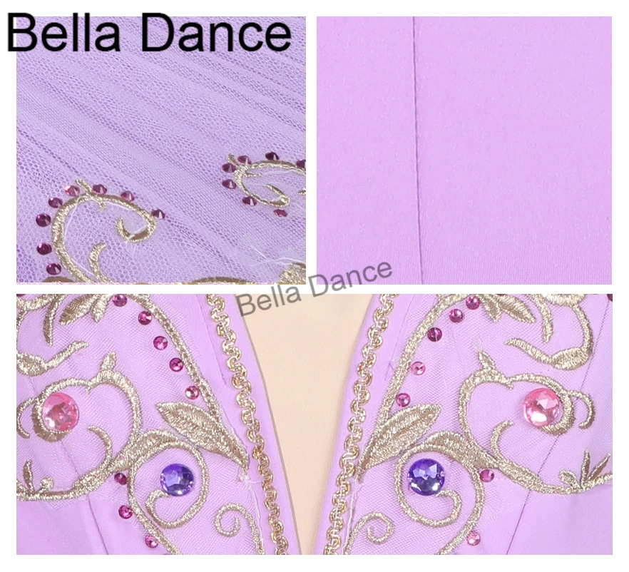New Lilac Sleeping Beauty Professional Ballet Tutu Girl & Women Stage Performance Dance Costume Ballet Tutu BT9288