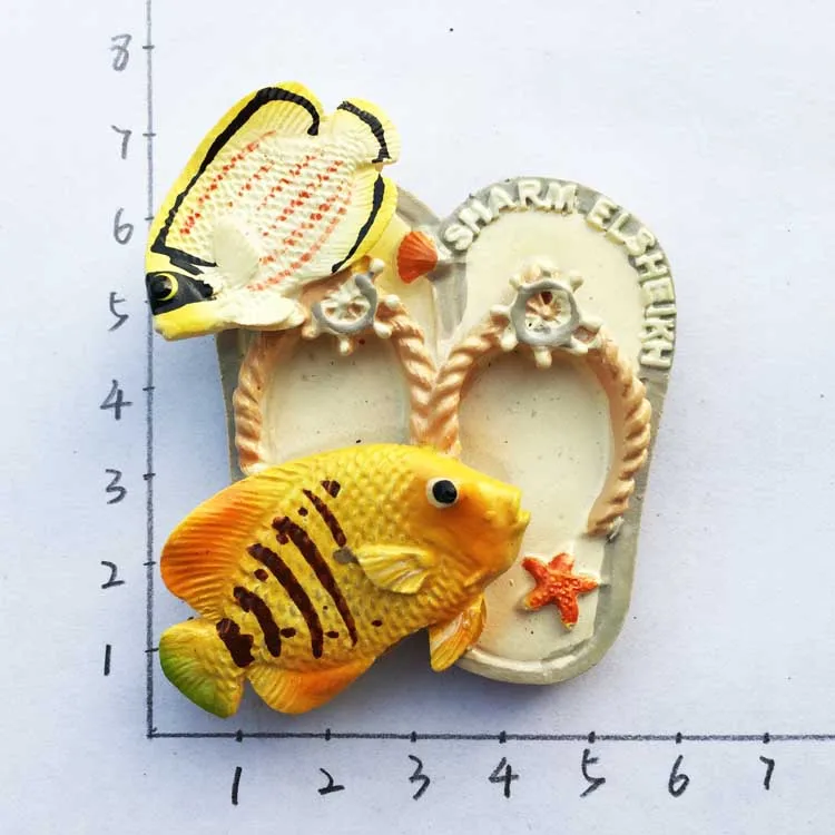Magnete Frigorifero 3D Faraone Egizio, Souvenir Fatto A Mano In Poliresina, 6x8 Cm, Decorazione Casa