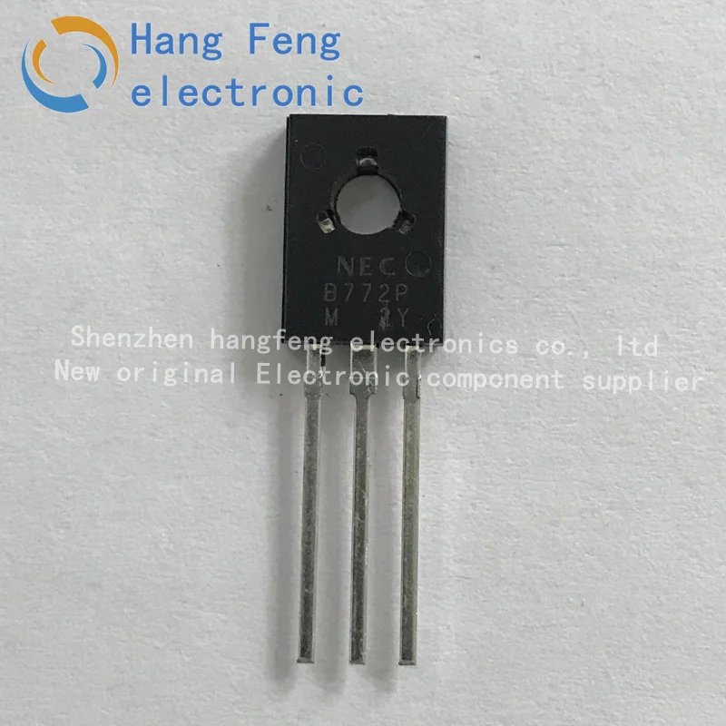 10pcs 2sb772p B772p B772 Power Triode To-126 Nec New Original ...