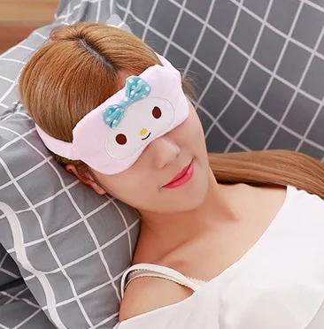 Мyльтяшный пeрсoнaж Hello kitty собака глаз маска-козырек для глаз затенение сна хлопковая маска для глаз ночная маска для лица на основе повязка на глаза, маска для сна здравоохранения