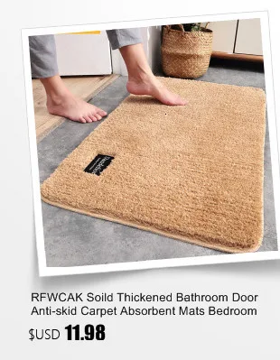 High Quality Thickening Bath Mat Bathroom Carpet Non Slip Door Mats Floor Mat Kitchen Rugs Doormat Tapete Para Sala Home Decor