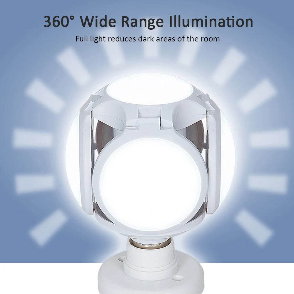 360 градусов Домашнее освещение для ресторана Новая шариковая лампа футбольная НЛО плитка ультра-яркое Внутреннее освещение E27 энергосберегающая лампа
