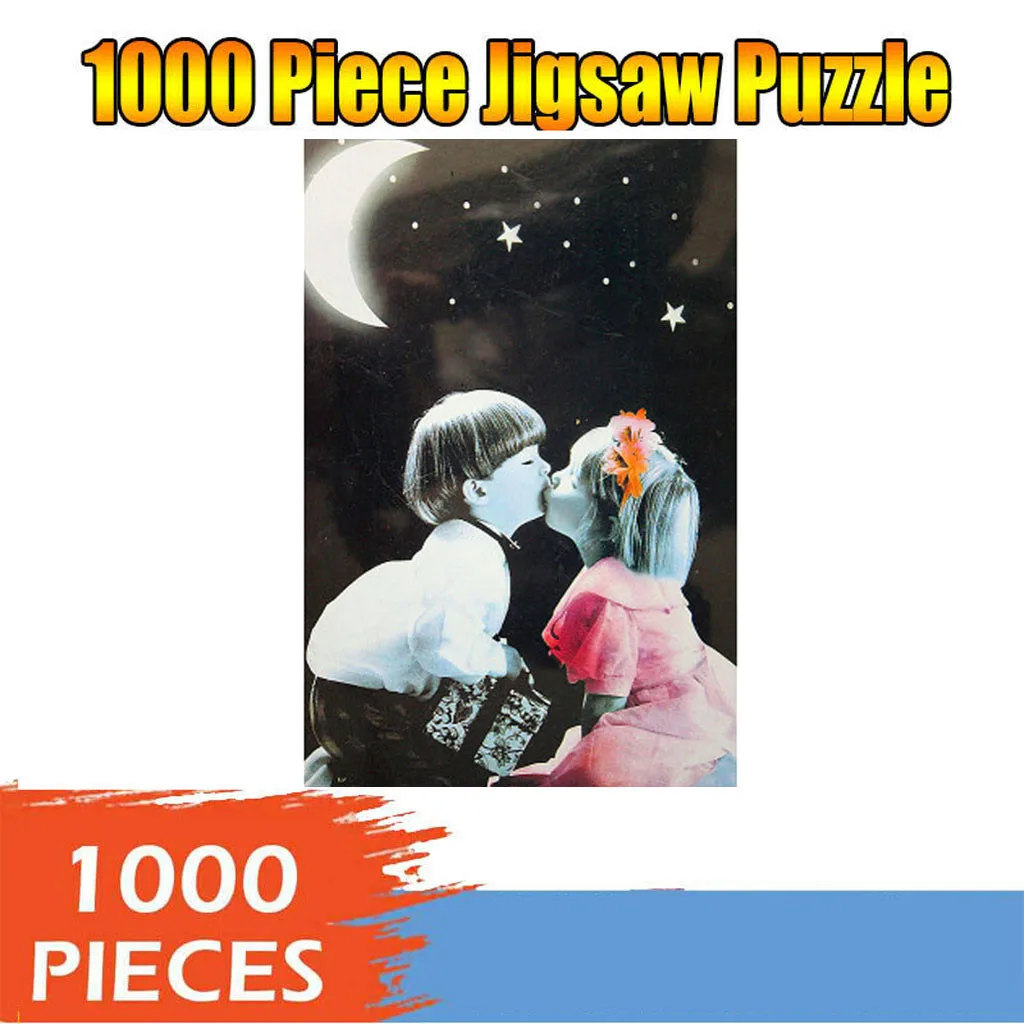 Развивающие игрушки пазлы для взрослых 1000 штук большая игра головоломка