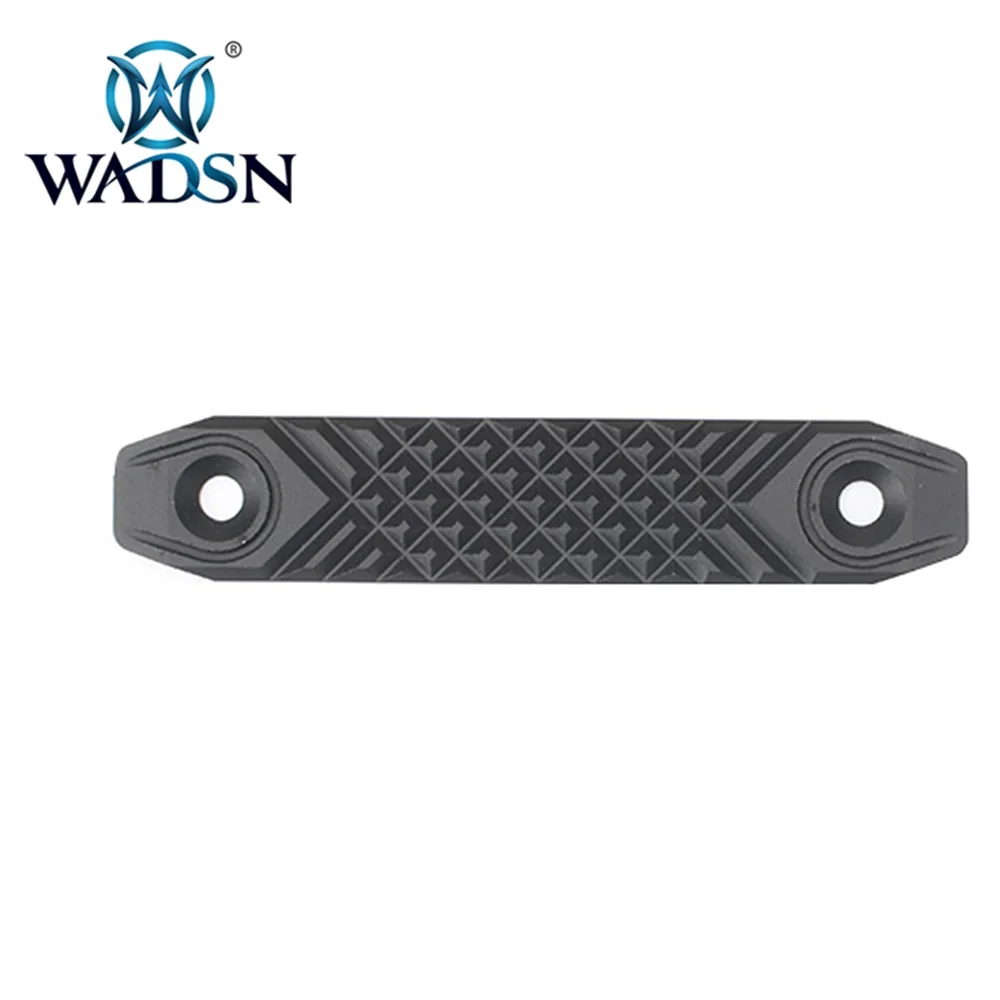 WADSN Tactical RS CNC Handguard Rail Крышка для M-lok и Keymod короткие Railscales стиль WME08003 охотничий оружейный светильник аксессуар - Цвет: 80x16mm MA