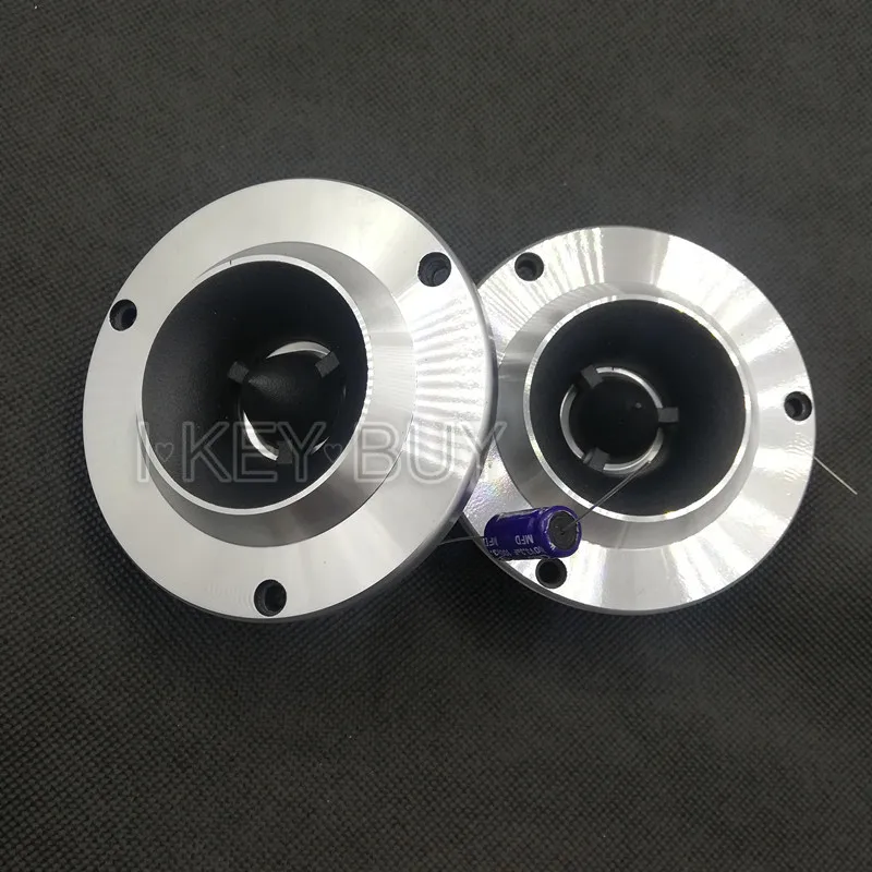 3.5 Inch 12V 120W HiFi Car Speaker Super Dome Theater Karaok Acoustic Pitch Loudspeaker Tweeter Box Car-Styling Aluminium 4 Ohm