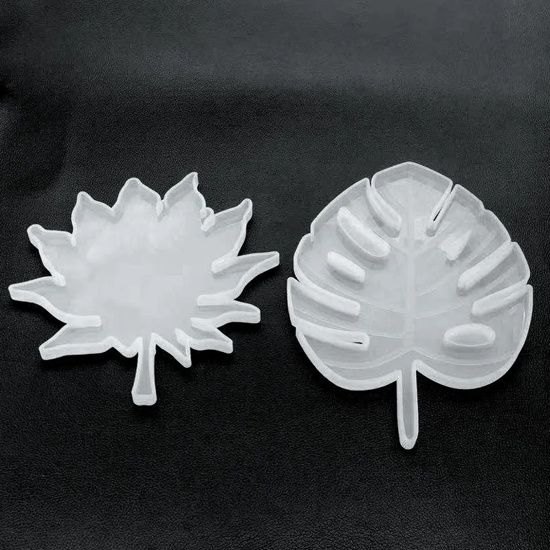 Кленовый лист ювелирные изделия силиконовые формы для изготовления ювелирных изделий инструменты эпоксидные формы чашки лоток формы для эпоксидной смолы