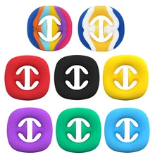 

Anti Stress Fingets Hand Grip Stress Reliever Fidgets Toy Adult Child Simple Dimple Stress Toys Decompression Pop It Drop