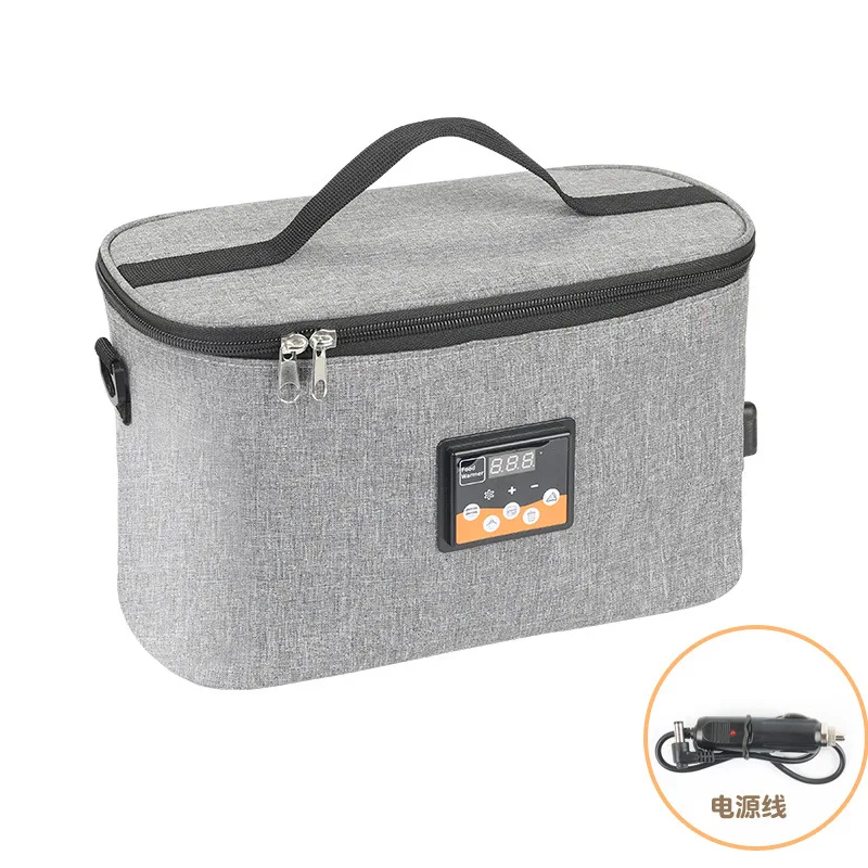 

Large Capacity Car Milk Bottle Warmer Hanging Carrying Strap Buckle DC 12V Portable Baby Bottle Bag Constant Temperature Heater