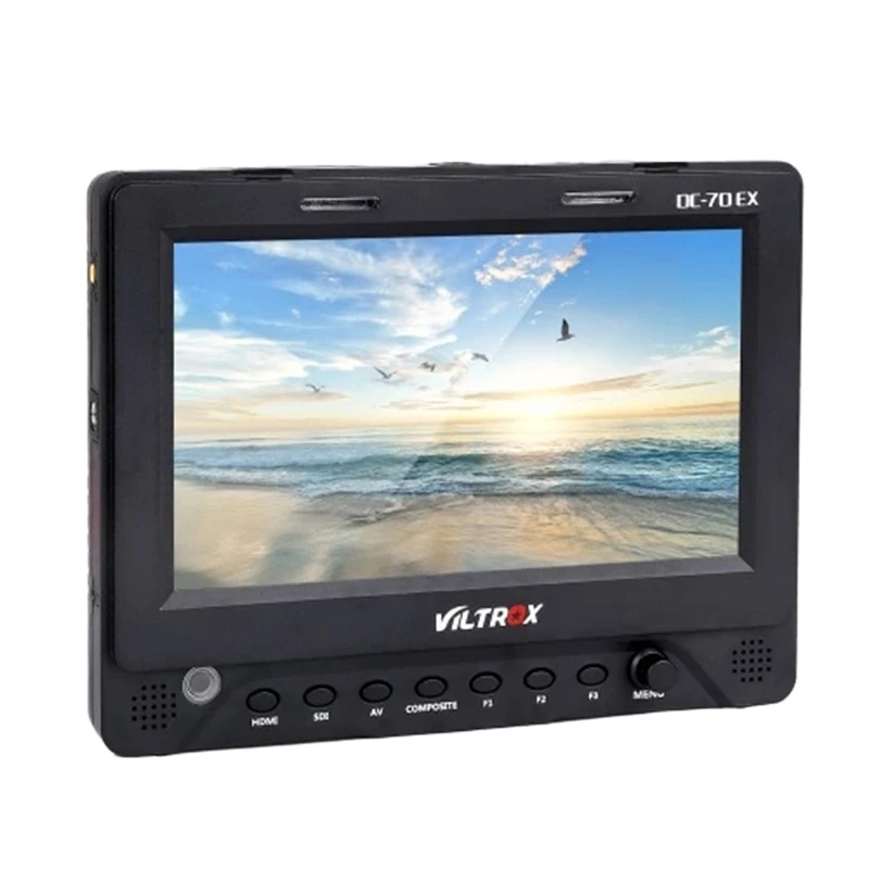 Viltrox DC-70EX 4K Porfessional Портативный 7 дюймов прикрепляющийся Камера видео ЖК-дисплей монитор для цифровой зеркальной камеры Canon Nikon sony Pentax Olympus DSLR камеры