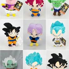 Чучела Dragon Ball Super Zamasu Goku Black Vageta Blue Супер Saiyan God Piccolo Future trunks плюшевый кулон в форме куклы игрушка детский подарок