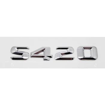 

For Mercedes Benz S Class 220SE W111 W116 W126 W140 W220 W221 W222 W204 W203 W211 S420 Trunk Lid Rear Emblem Badge Letter Decal