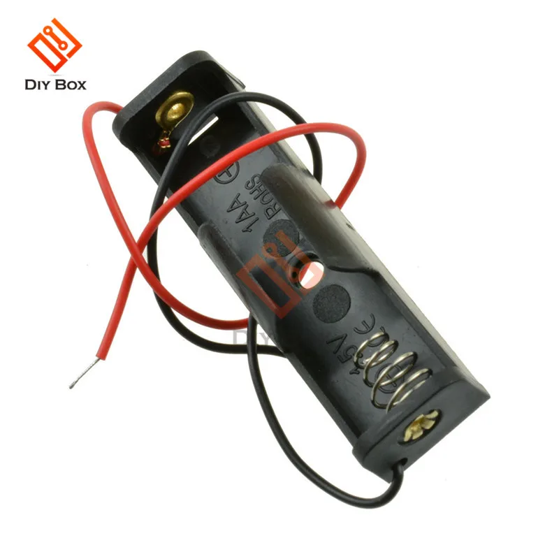 AA Батарея держатель 1,5 V Батарея ящик для хранения чехол с подводящего провода для Мощность банк DIY легкой пайки 1/2/3/4/5 слот