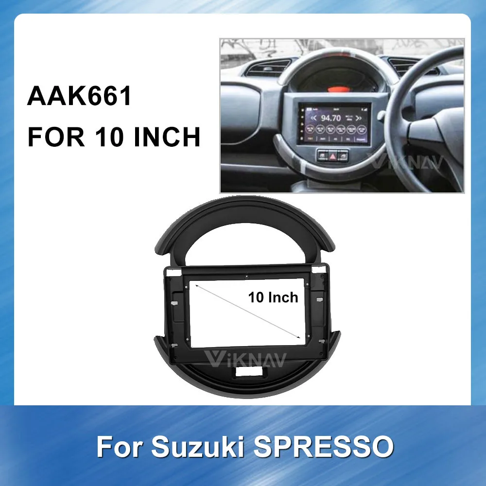 

2 Din Car Radio Fascia Installation Frame Kit For Suzuki Spresso Panel Dashboard panel Trim Installation Kit