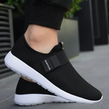Light Slip-on Running Shoes 47 Breathable Casual Men's Sports Shoes 46 Fashion Large Size Outdoor Gym Jogging Men's Sneakers 45