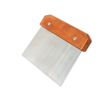 

Soap Cutter Straight Stainless Wax Dough Slicer Wooden Handle for Soaps Making YE-Hot