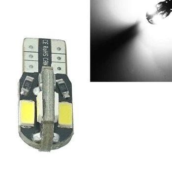 

Car Interior Bulb Canbus Error Free T10 White 5730 8SMD LED 12V Car Side Wedge Light White Lamp Auto Bulb Car Styling