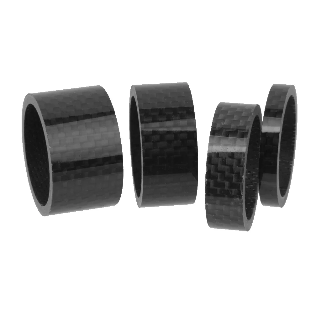 5/10/15/20mm Bicycle Bike Fork Handle Bar Stem Carbon Fiber Washer Spacer