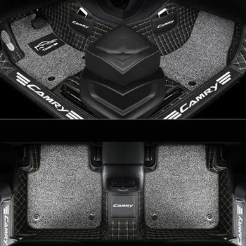 

car mat for toyota prado 120 camry 40 land cruiser 100 fortuner rav4 2018 corolla 2005 aygo alphard sequoia prius car mat