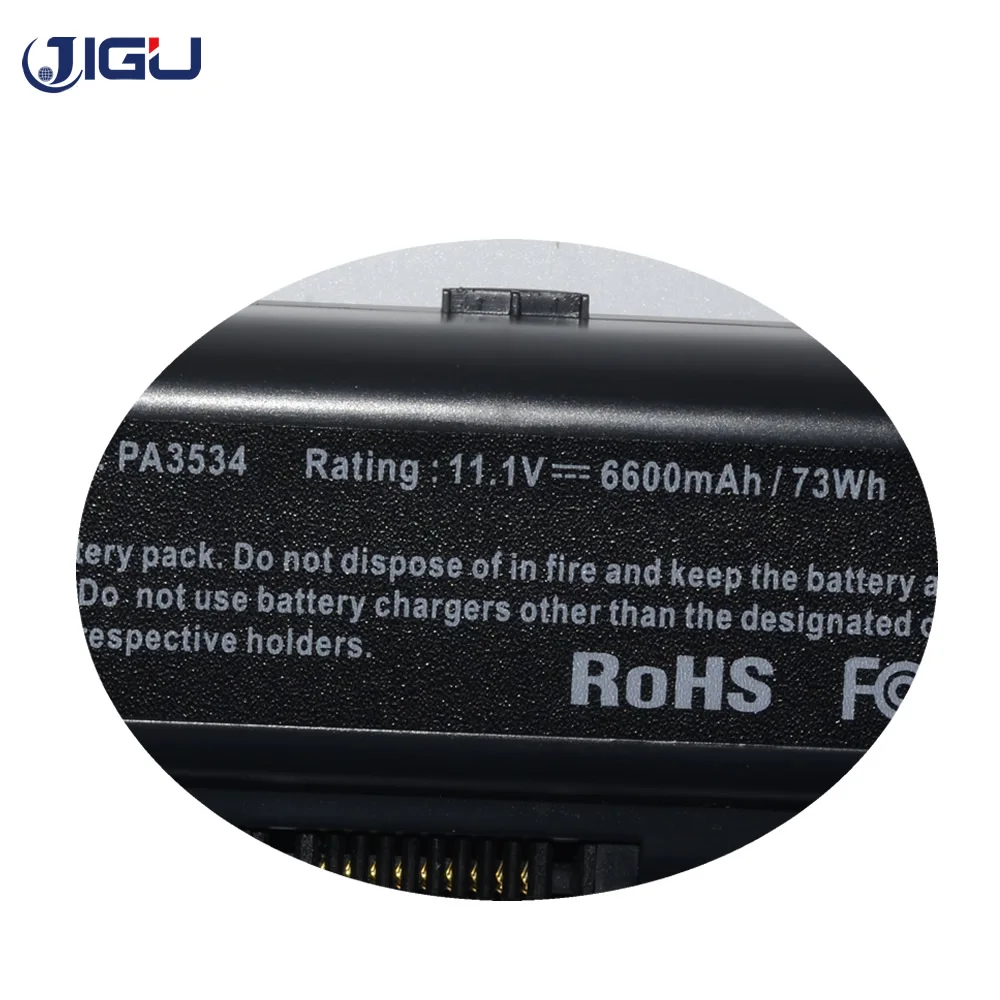 JIGU ноутбука Батарея для Toshiba PABAS099 TS-A200 Equium A200 L300 спутниковый A203 A202 A205 A210 A215 A300 A305 A305D A350 A355