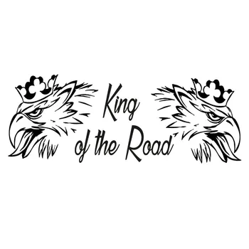 

SAAB SCANIA the king of the road funny For Auto Car/Bumper/Window Vinyl Decal Sticker Decals DIY Decor CT2647