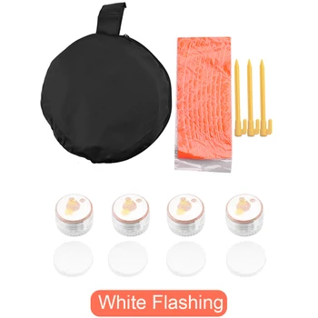 

75cm ABS Round Universal Landing Pad Outdoor Drone Night Flight Light Luminous Mode Double Sided Foldable For Zoom Phantom