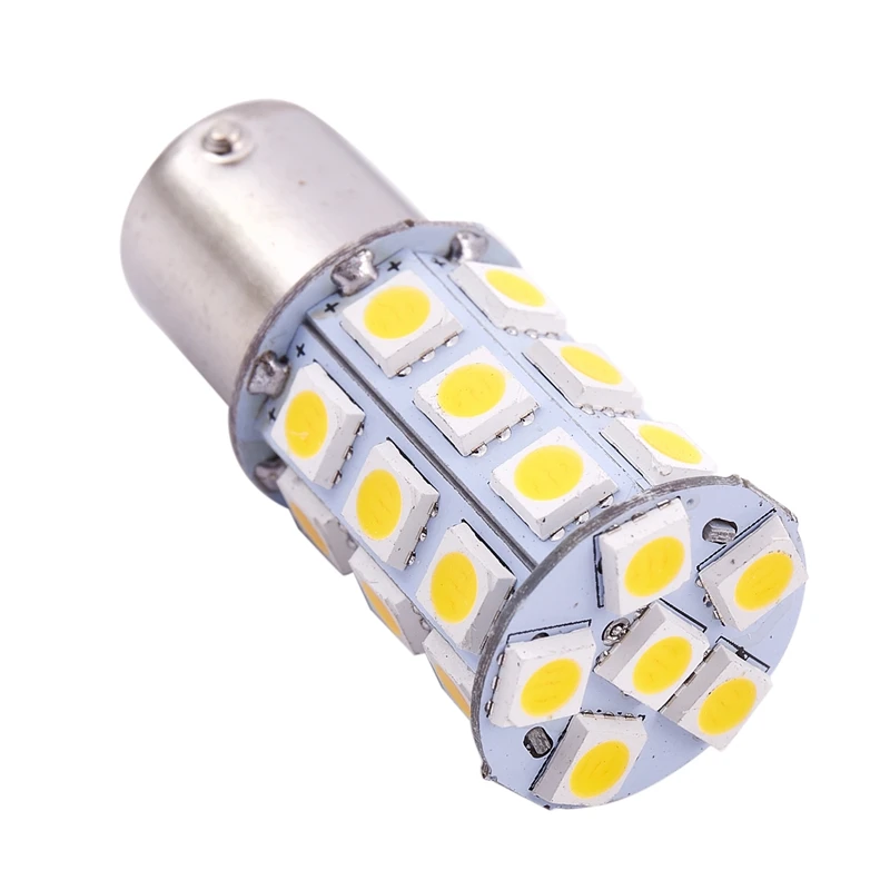 10X теплый белый 27 SMD светодиодный 1156 1141 1003 RV Кемпер трейлер интерьер Светильник лампы