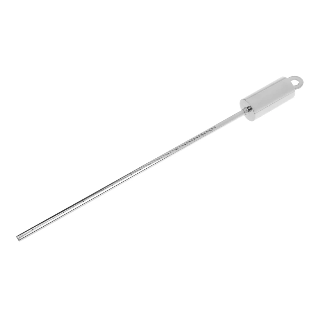 31.5cm/12.4'' Stainless Steel Scuba Diving Dive Lobster Stick Pointer Rod with Measuring / Underwater Tank Banger