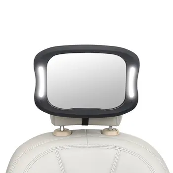 

New Car Rear View Mirror Child-Assisted Remote Control Light Viewing Mirror Child Safety Seat Rear View Mirror Baby Product
