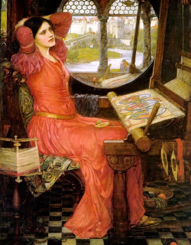 Hand Painted Art Paintings by College Teachers - Greek female John William Waterhouse girl Oil Painting on Canvas | Дом и сад