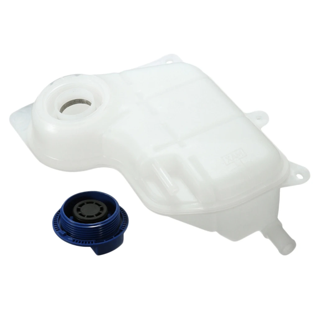 1-Pack Coolant Expansion Tank Reservoir w/ Cap for VW Passat Audi A4 A6