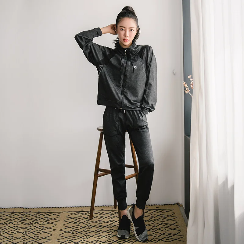 

Sports Jackets WOMEN'S Suit Gym Casual Night Running Cardigan Tops Loose-Fit Quick-Dry Long Sleeve Sun-resistant Yoga Clothes