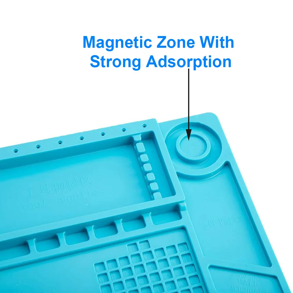 ESD Heat Insulation Working Mat Heat-resistant Soldering Station Phone Repair Insulation Pad Insulator Pad Maintenance Platform