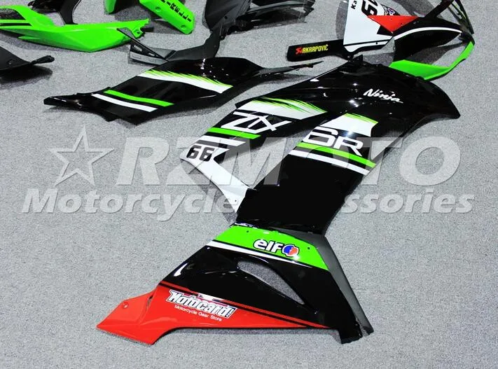 ABS Полный комплект обтекателя подходит для Kawasaki ZX6R 2013 Обтекатели ZX-6R ниндзя 636 599 крутые изготовленные на заказ