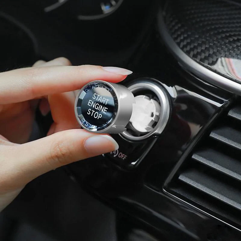 Наклейки на кнопки включения и остановки двигателя автомобиля для BMW серии 1 3 5 G01
