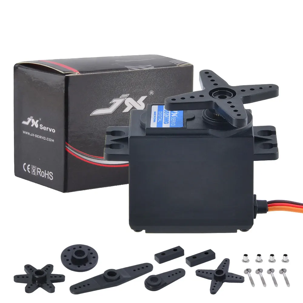 JX Servo PDI 5513MG 13 кг Высокая точность металла шестерни цифровой стандартный