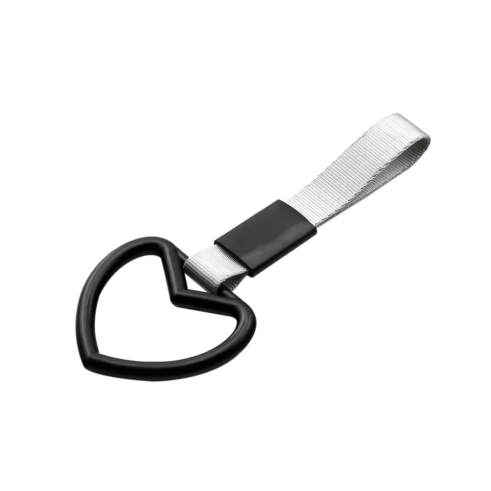 Auto Accessories Tsurikawa Ring Heart JDM Train Bus Handle Hand Strap Drift Charm Strap Drift PVC Plastic